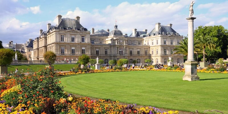 Visiting Gardens of Luxembourg in Paris